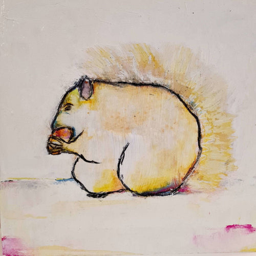 Ist doch egal – modernes Leinwandbild, Detailansicht Motiv 1.0. Kunst mit Humor
Ein fröhliches Tierbild auf Holzkörper. Die sonnigen Farben und das verspielte Design sorgen für eine le