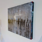 Personalisierte Auftragskunst und Gemälde: blaue-bilder-auftragskunst-lagerfeuer – Kategorie: Originalgemälde – Hersteller: 