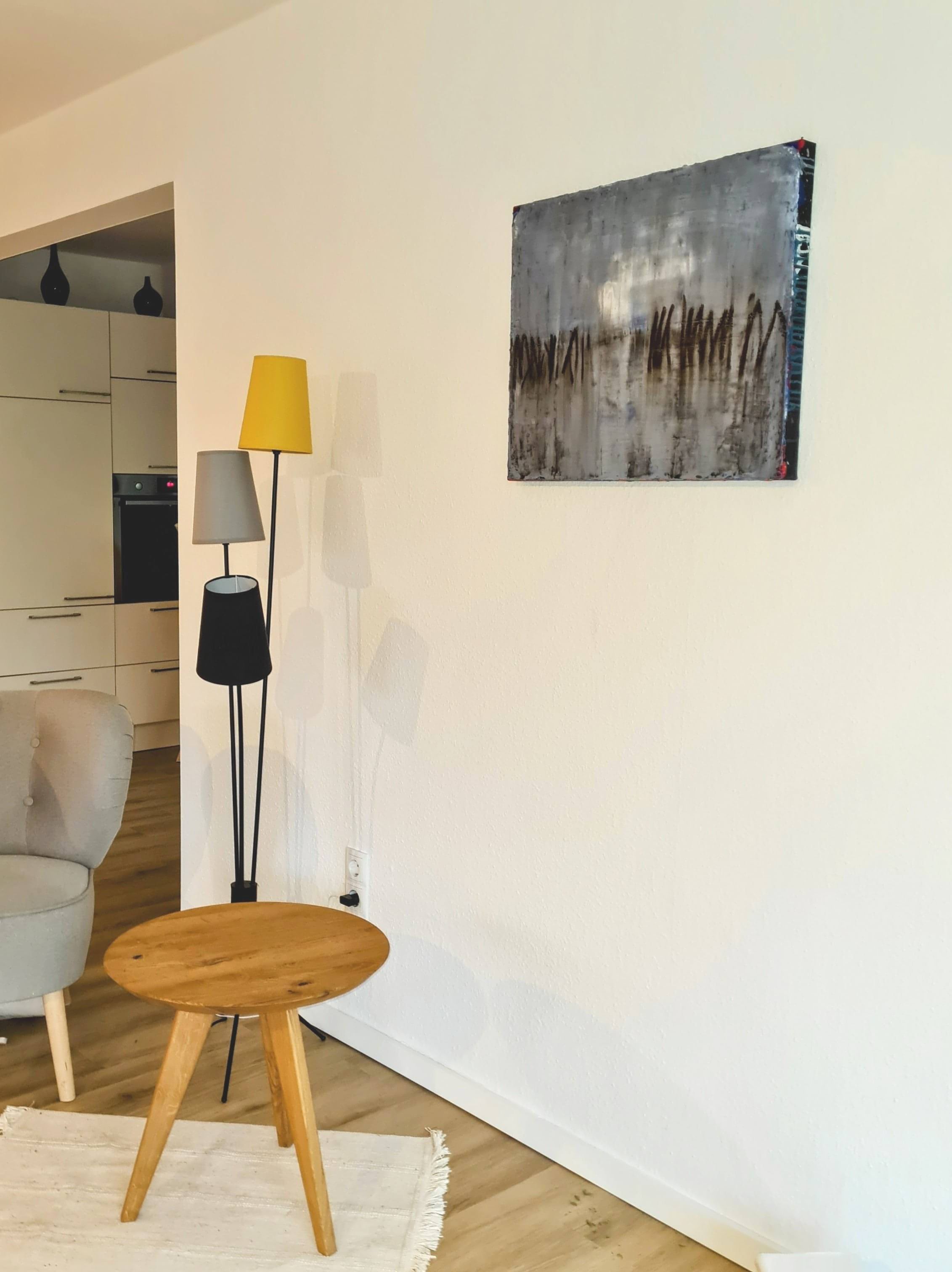 Personalisierte Auftragskunst und Gemälde: blaue-bilder-auftragskunst-lagerfeuer – Kategorie: Originalgemälde – Hersteller: 