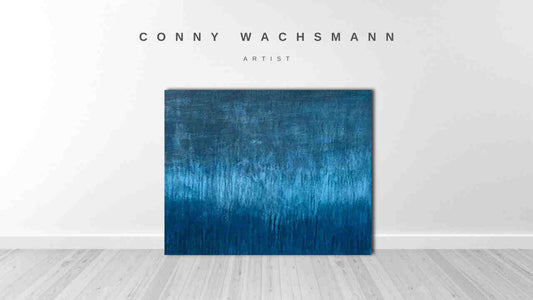  Melodien der Nacht / 120 x 100 cm / blau, Melodien der Nacht / 140 x 100 cm / blau, Melodien der Nacht / 160 x 160 cm / blau, Melodien der Nacht / 150 x 220 cm / blau, Melodien der Nacht / 110 x 190 cm / blau  abstrakte acrylbilder auf leinwand