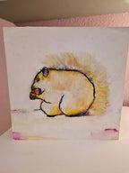 Personalisierte Auftragskunst und Gemälde: eichhornchen-bild – Kategorie: Originalgemälde – Hersteller: