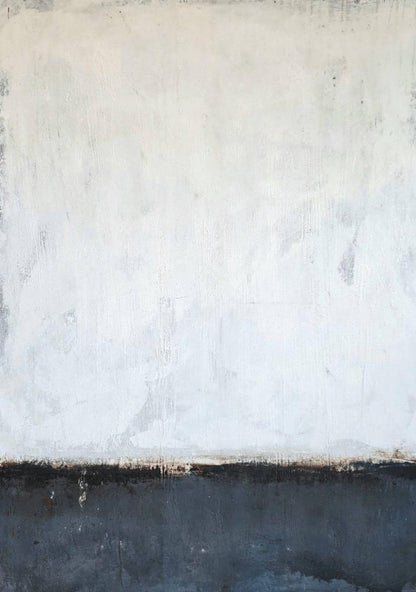 VORHANDEN / abstraktes weißes großes Bild - Art Abstrakte Bilder & moderne Auftragsmalerei, abstrakte große bilder online kaufen, Auftrags Malere