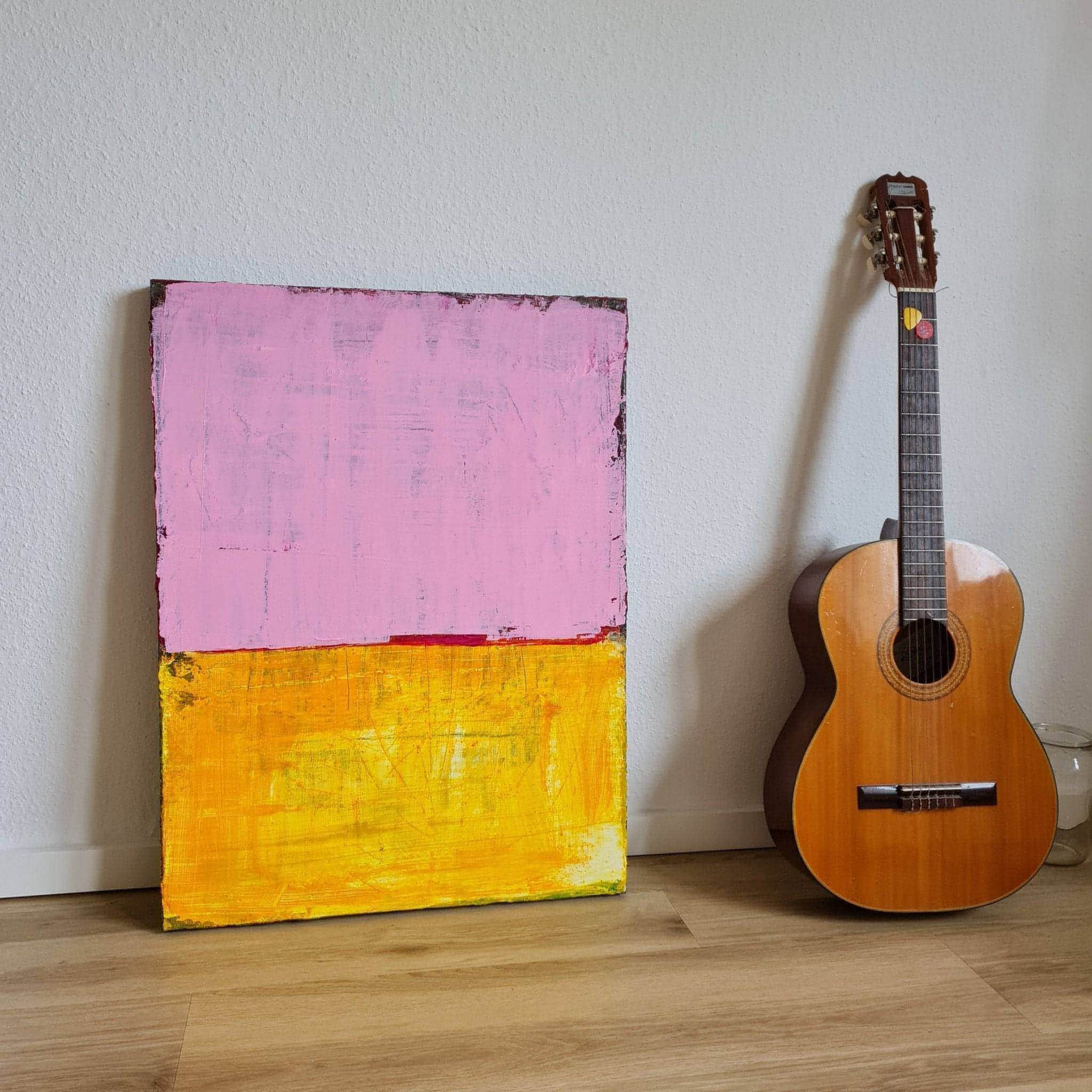 Personalisierte Auftragskunst und Gemälde: rosa-grosse-bilder-modern-abstrakt – Kategorie: Originalgemälde – Hersteller: 