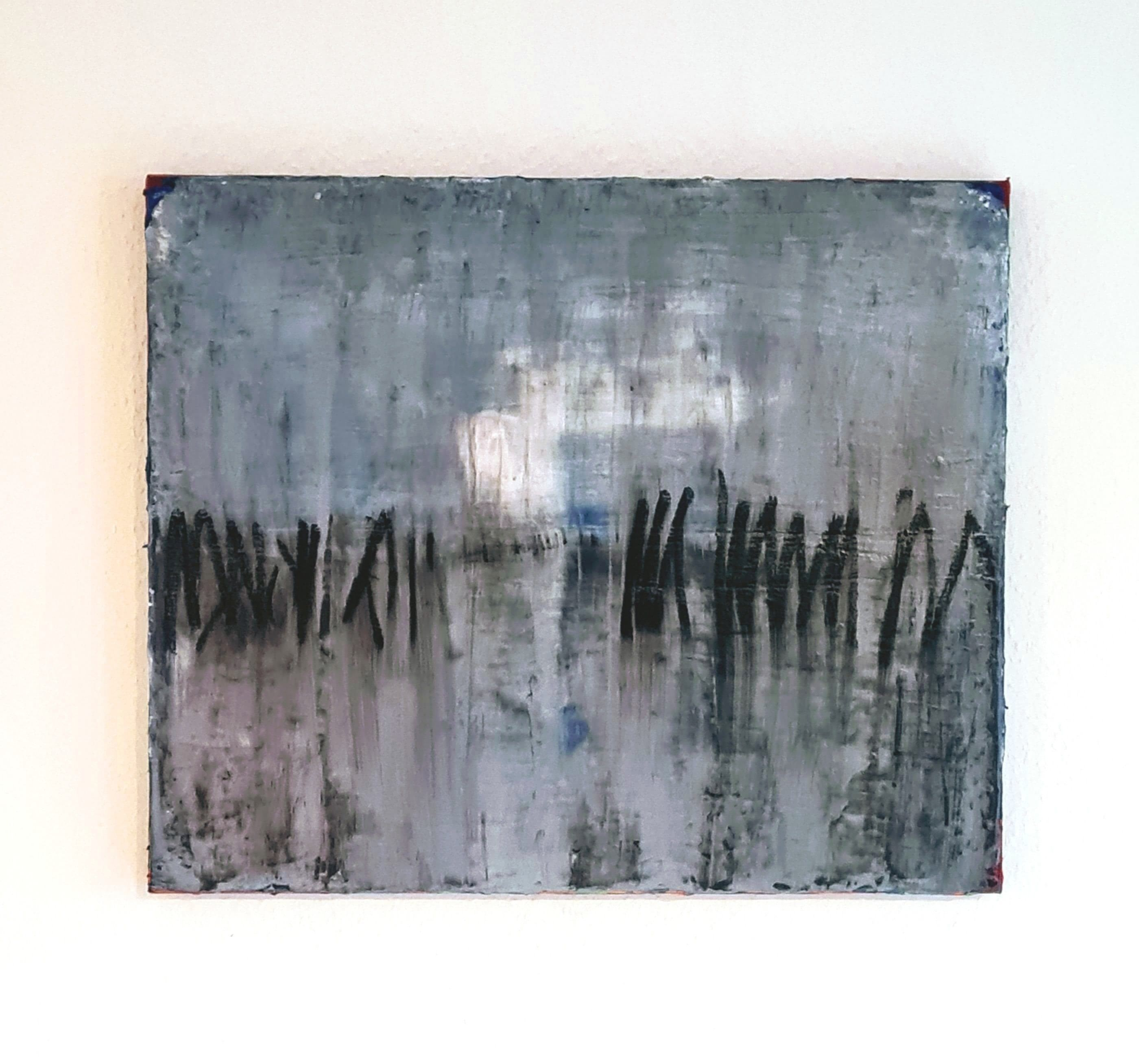 Personalisierte Auftragskunst und Gemälde: blaue-bilder-auftragskunst-lagerfeuer – Kategorie: Originalgemälde – Hersteller: 