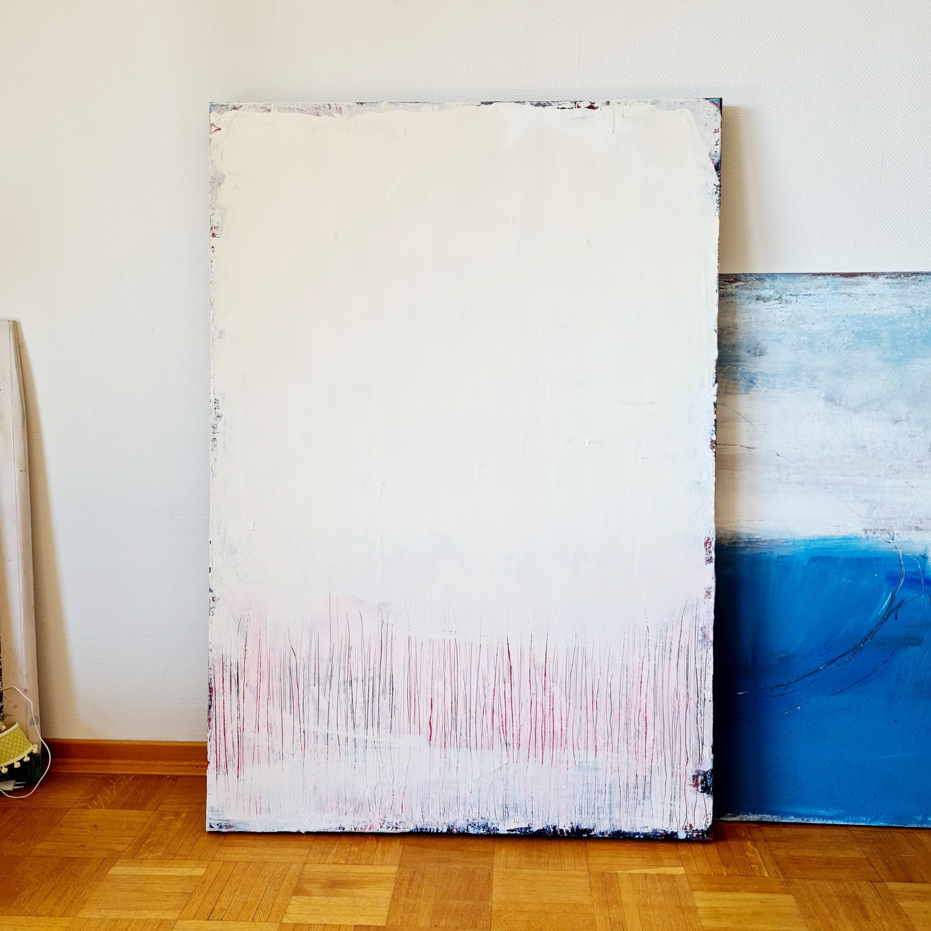 Personalisierte Auftragskunst und Gemälde: grosse-weisse-moderne-bilder – Kategorie: Originalgemälde – Hersteller: