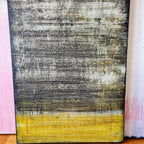 Personalisierte Auftragskunst und Gemälde: schwarz-gelbes-bild-modern – Kategorie: Originalgemälde – Hersteller: 