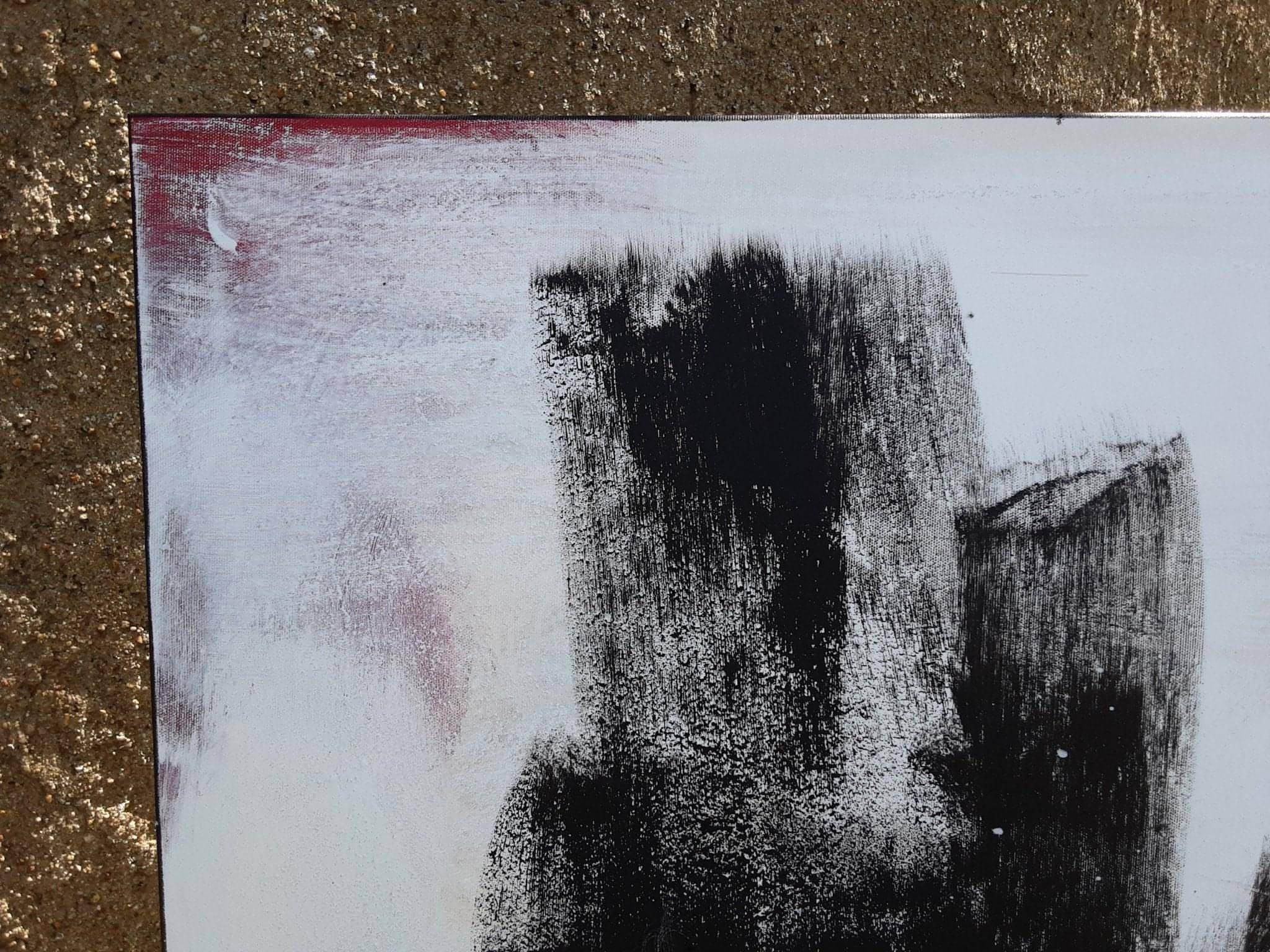 Großes schwarzweiß Bild - Freie Bahn – sofort versandbereites Leinwandbild in nan, großes Kunstwerk für moderne Wohnräume