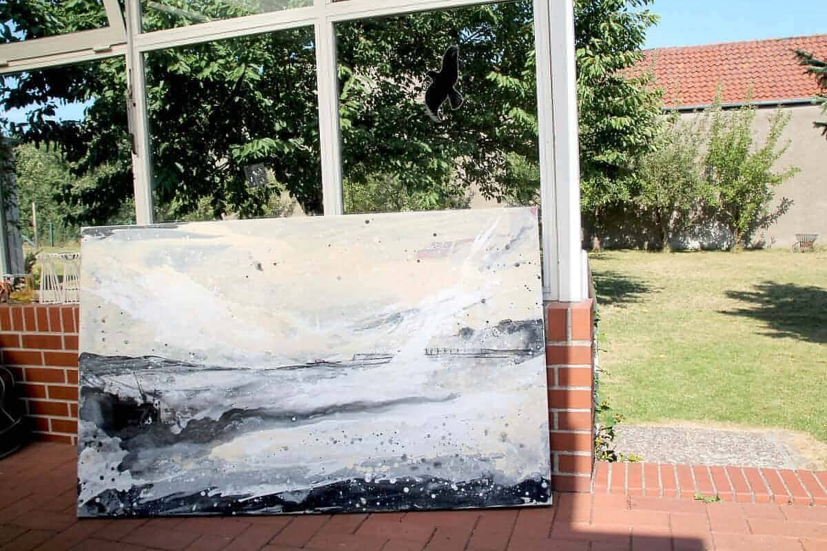 nan – modernes Leinwandbild, Detailansicht Motiv 14.0 für Pinterest, Etsy und Google optimiert