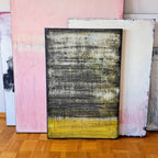 Personalisierte Auftragskunst und Gemälde: schwarz-gelbes-bild-modern – Kategorie: Originalgemälde – Hersteller: 