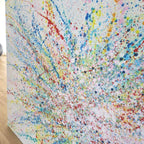 Personalisierte Auftragskunst und Gemälde: grosses-wandbilder-bunt – Kategorie: Originalgemälde – Hersteller: