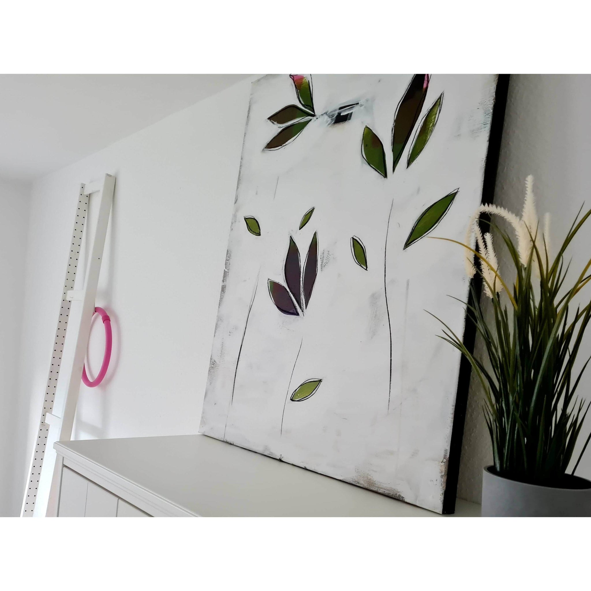 nan – modernes Leinwandbild, Detailansicht Motiv 9.0 für Pinterest, Etsy und Google optimiert