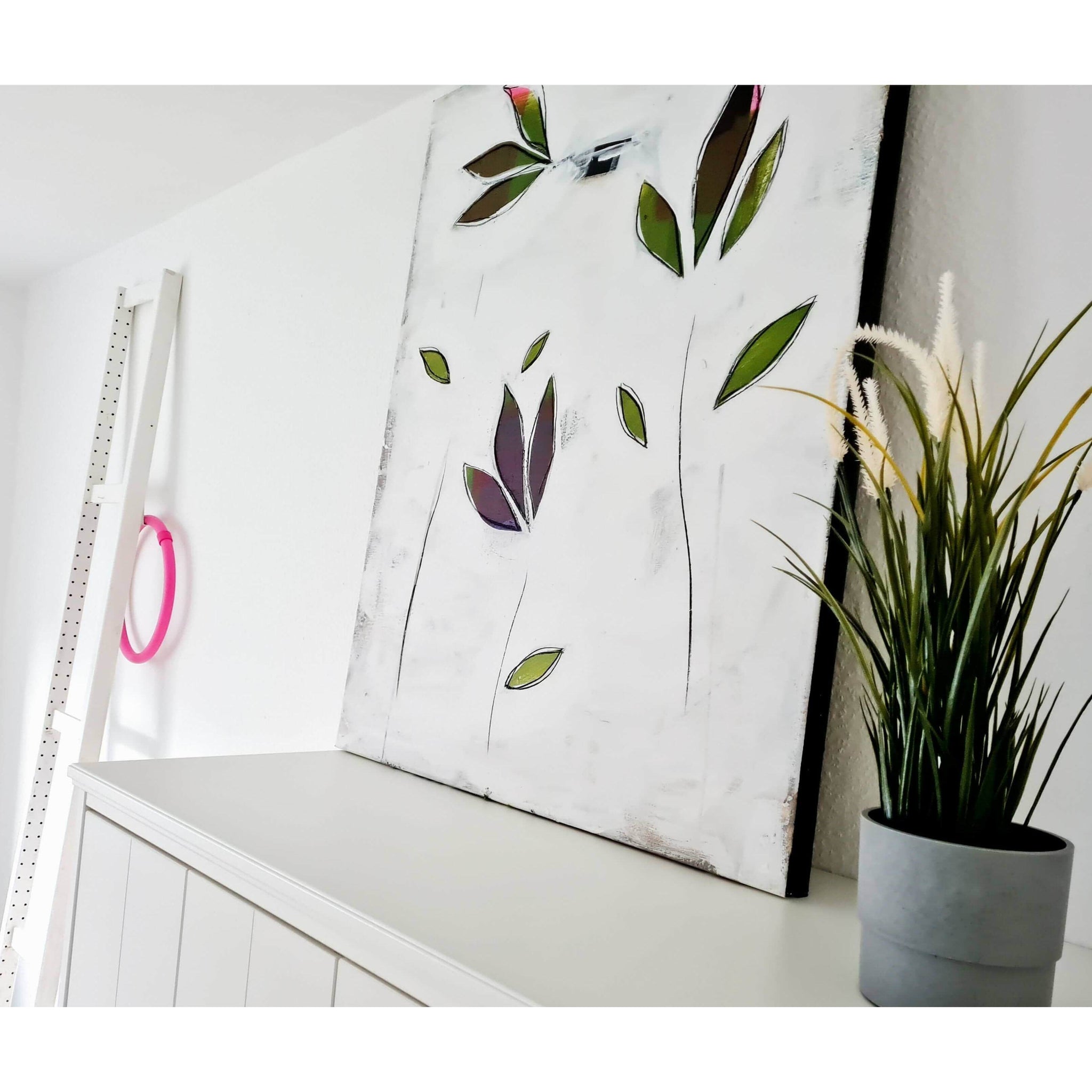 nan – modernes Leinwandbild, Detailansicht Motiv 4.0 für Pinterest, Etsy und Google optimiert