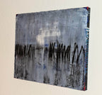 Personalisierte Auftragskunst und Gemälde: blaue-bilder-auftragskunst-lagerfeuer – Kategorie: Originalgemälde – Hersteller: 