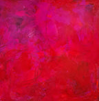 Das Bilderset „Stärke“ der Künstlerin Conny Wachsmann besticht durch ausdrucksstarke Rottöne und einen Hauch von Lila in dynamischen, wirbelnden Schichten – ideal für einzigartige Dekorationen oder Bildersets mit kräftiger, strukturierter Energie.