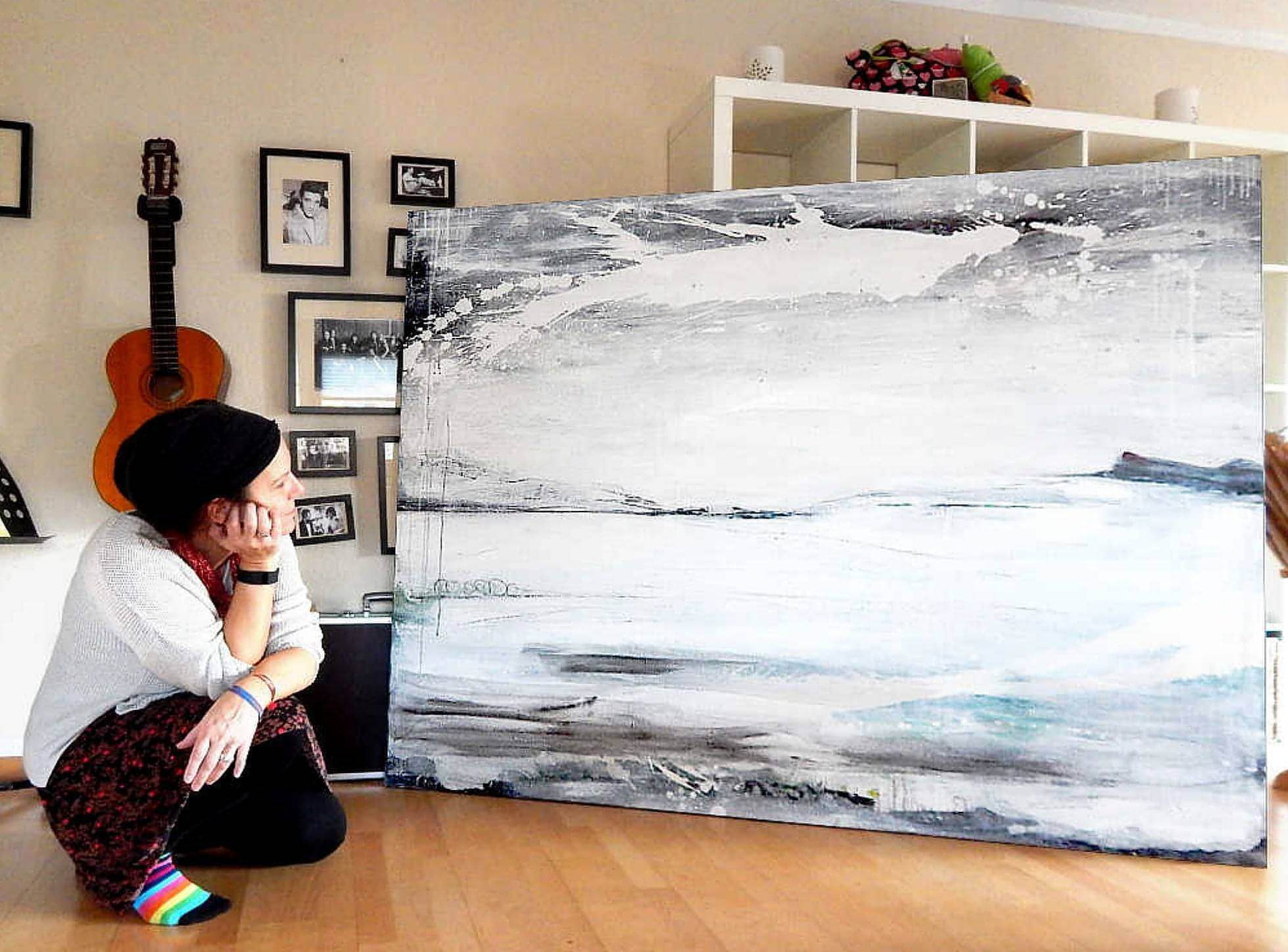 nan – modernes Leinwandbild, Detailansicht Motiv 18.0 für Pinterest, Etsy und Google optimiert