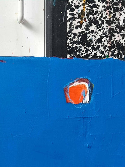 VORHANDEN / blaues bild abstrakte kunst Abstrakte Bilder & moderne Auftragsmalerei, abstrakte große bilder online kaufen, Auftrags Malere