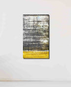 Personalisierte Auftragskunst und Gemälde: schwarz-gelbes-bild-modern – Kategorie: Originalgemälde – Hersteller: 