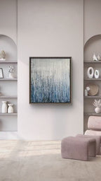 abstrakte blaue Bilder