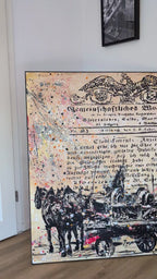 Kunst für Unternehmen - Schwungvoll mit Logo