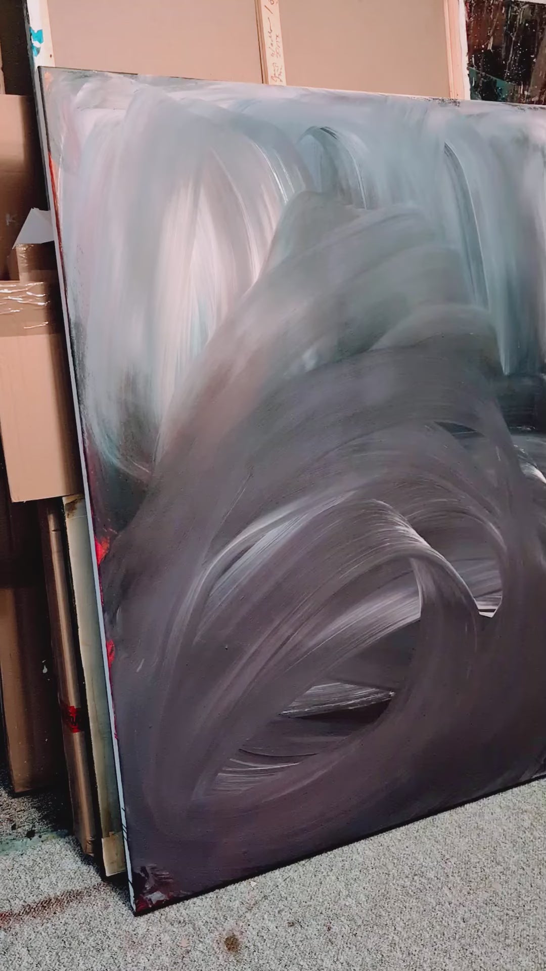 Bild in lila xxl - Seelenschwung