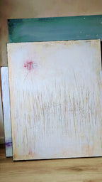 weisses Bild abstrakt Unikat