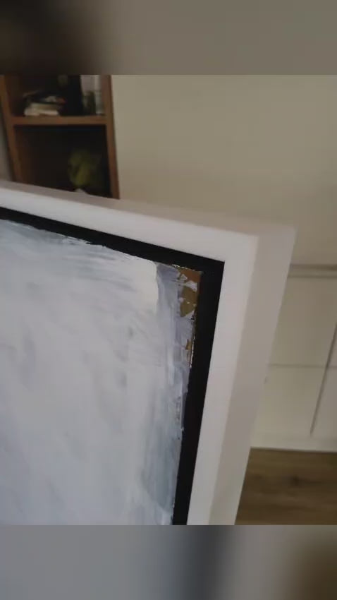 Klare Gedanken finden - graues Bild