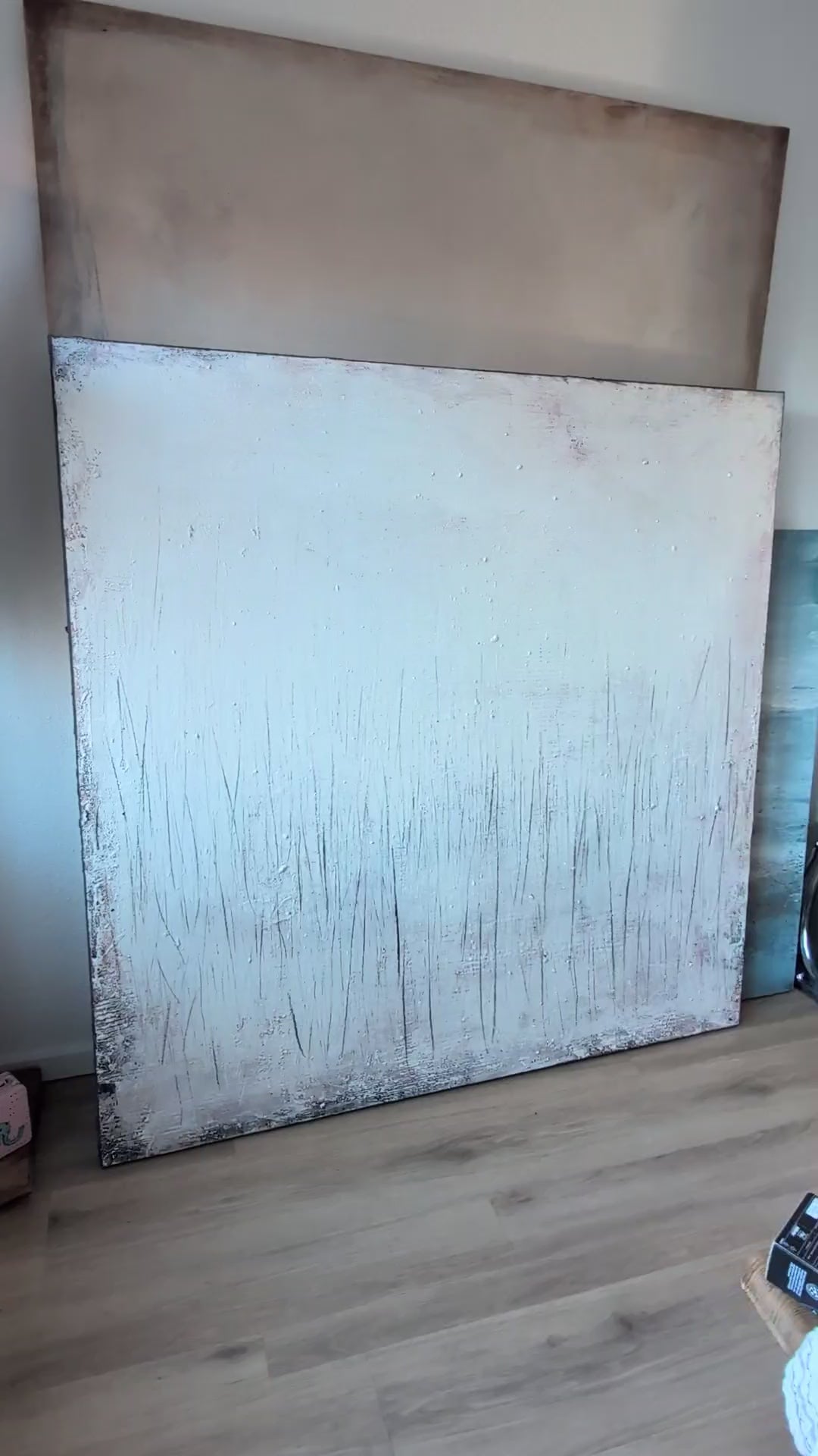 großes weißes Bild Serie Tagesschnuppen I von II