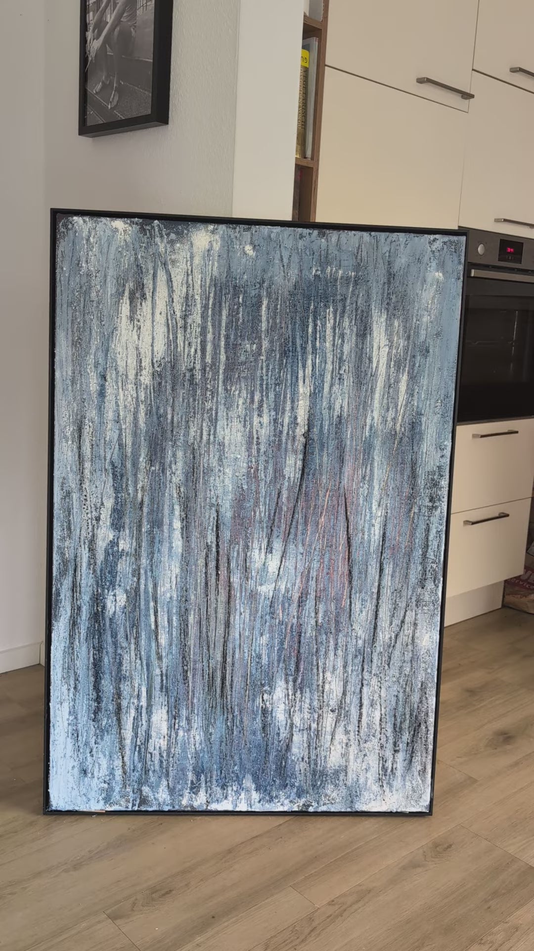 Blaues Bild – International ausgestelltes Unikat (Singulart-Kollektion)