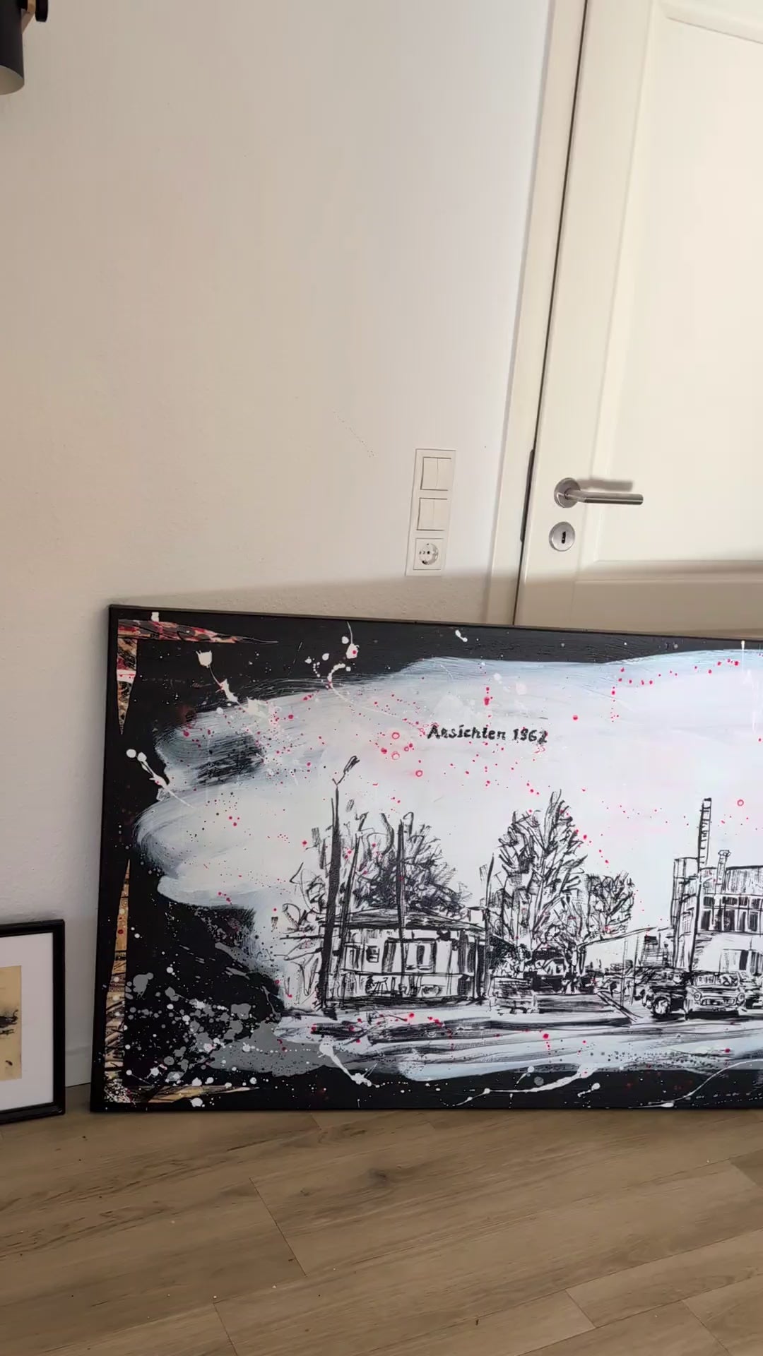 Kunst für Unternehmen - Schwungvoll mit Logo