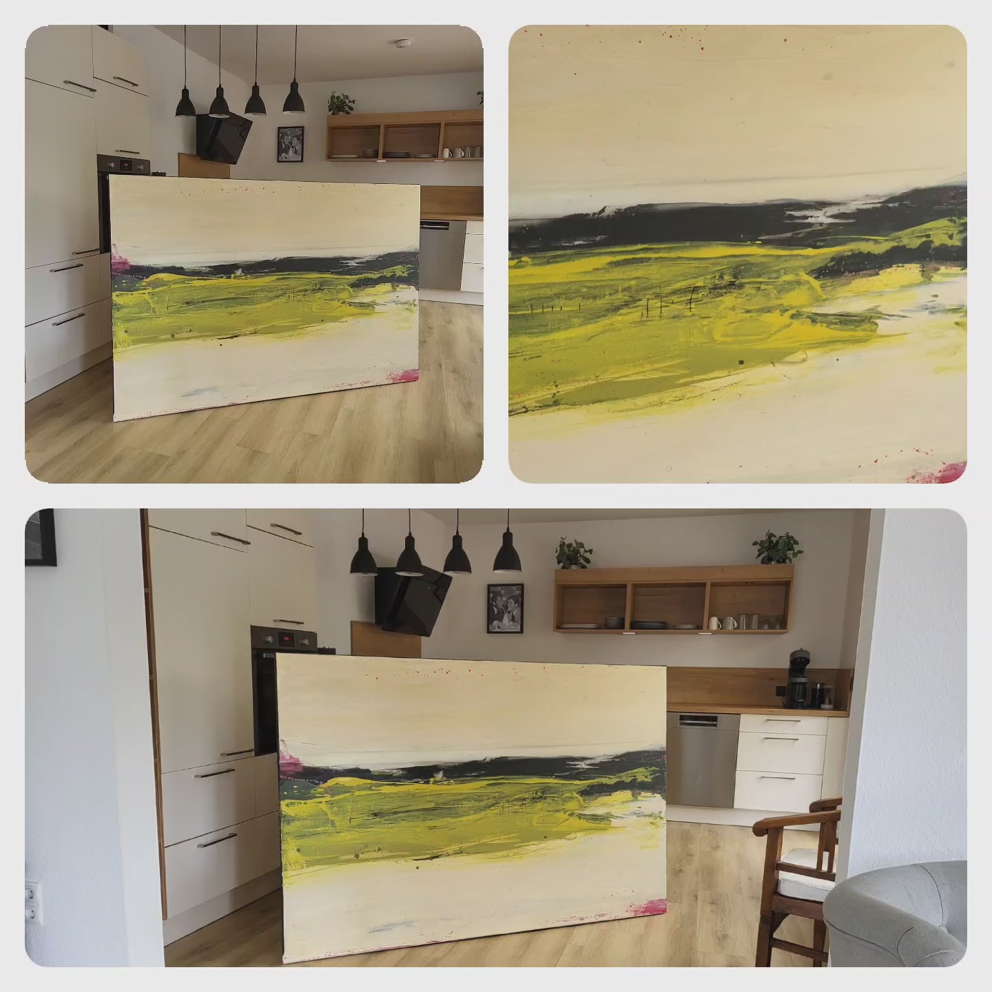 Abstraktes Gemälde – Bilder-abstrakte-auftragskunst