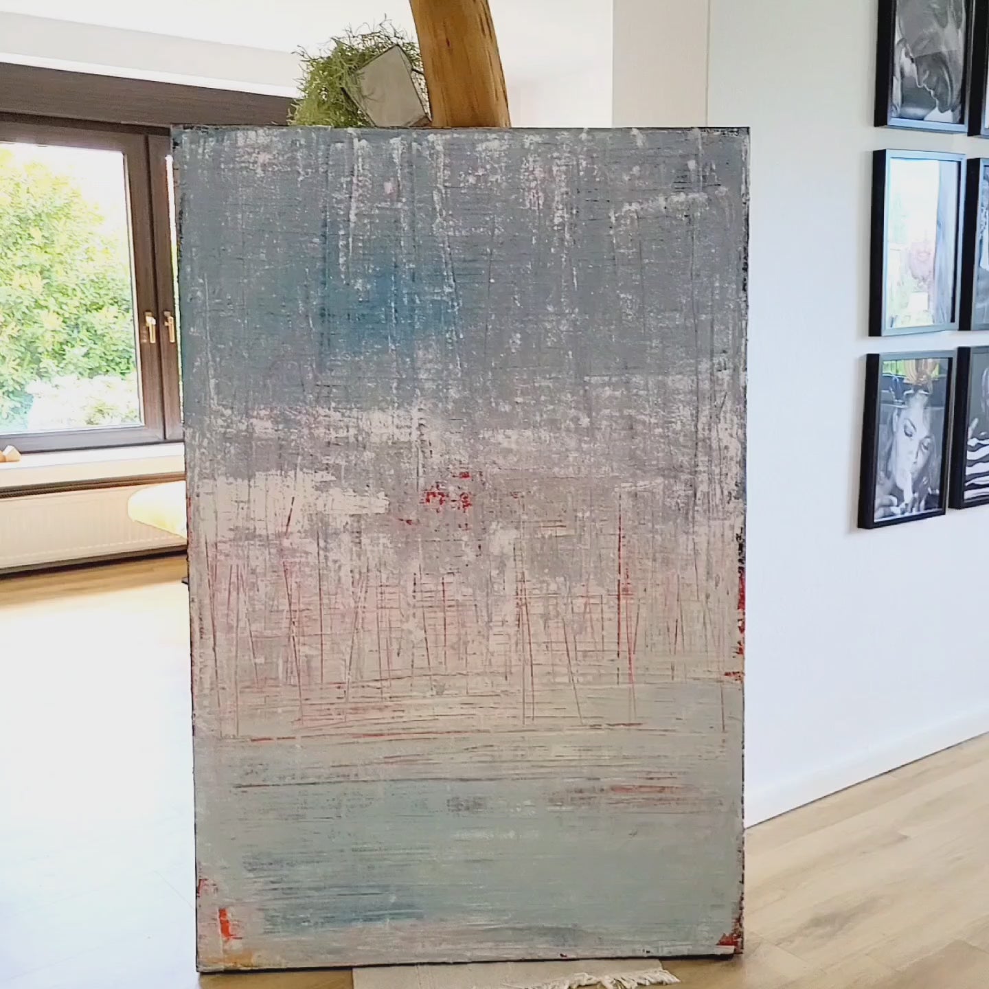 Abstraktes Gemälde Groß – Abstraktes Großes Bild - Verschiedene Weiten Sold