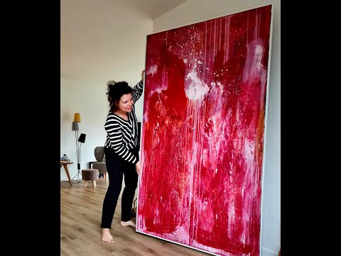 Moderne Interior Kunst mit Energie und Präsenz