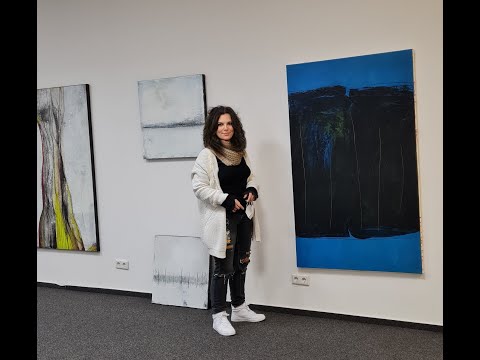 Weiße Strukturkunst für helle Wohnräume