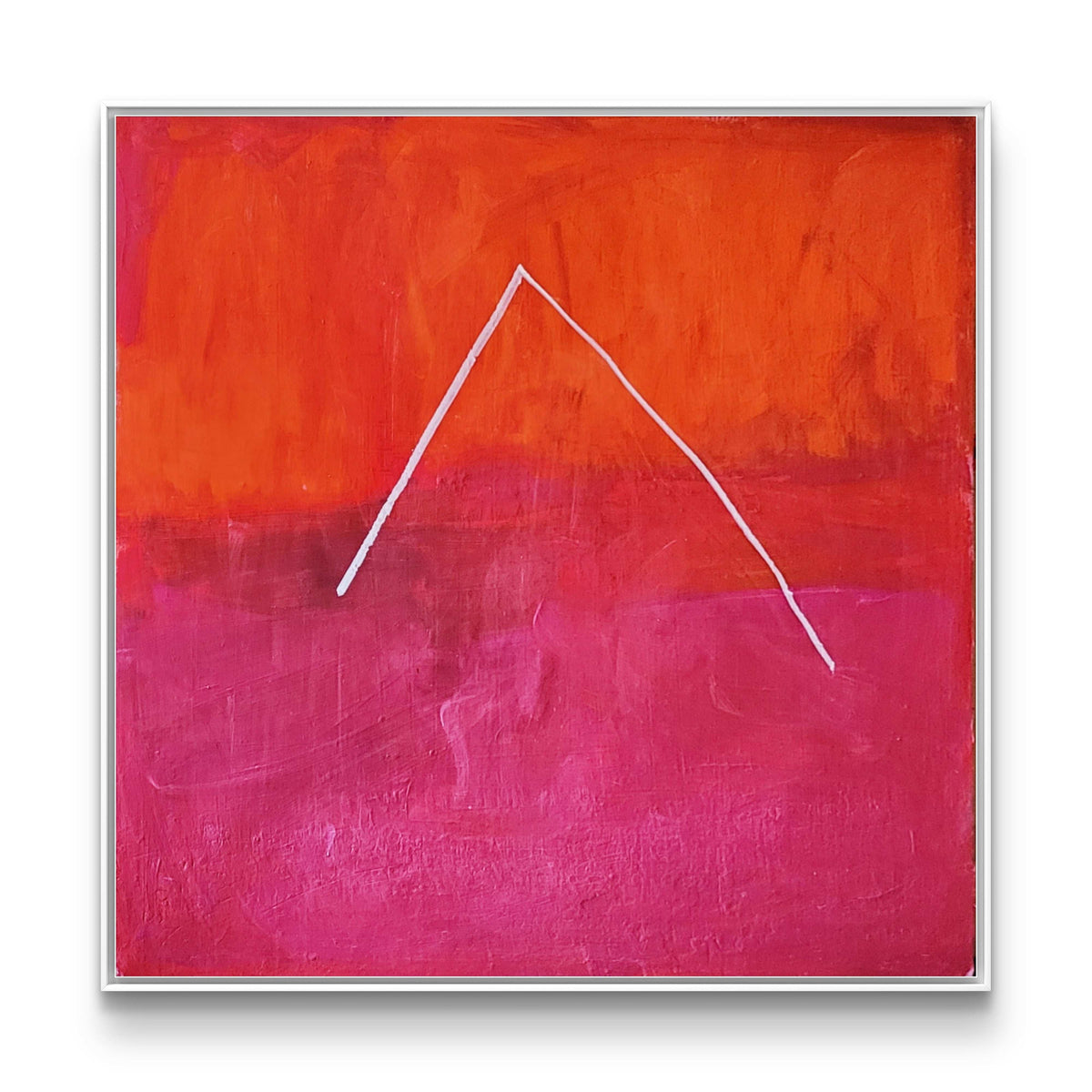 Wir sind für immer – Identität des Werks – schwarzes abstraktes Originalgemälde – ruhige Gesamtwirkung – poetische Grundstimmung – direkt verfügbares Original