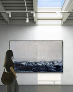 Phasen der Gedanken - schwarz weiß