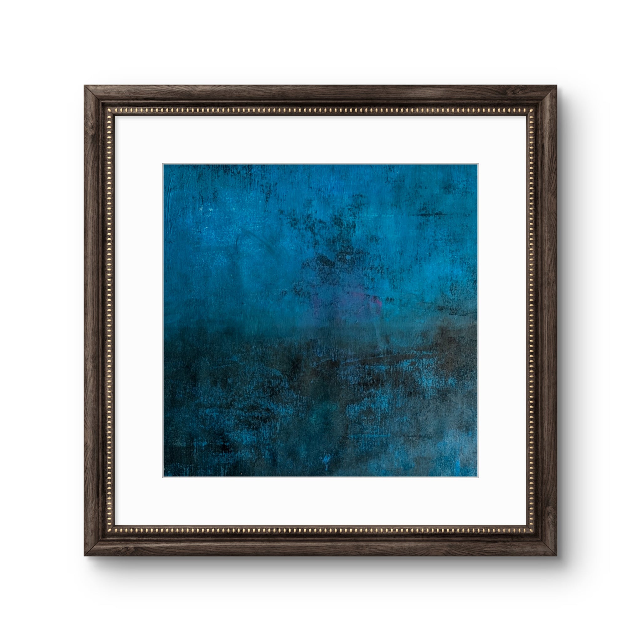 Blaue Studie auf Rolle