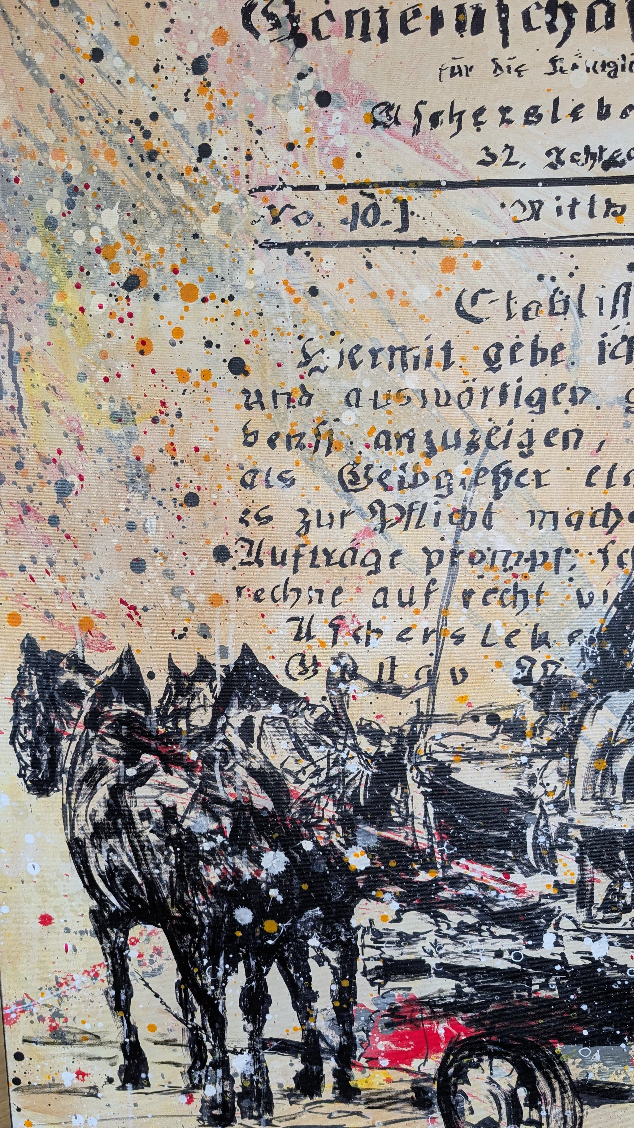 Kunst für Unternehmen individuell persönlich – Moderne Kunst für offene Wohnbereiche