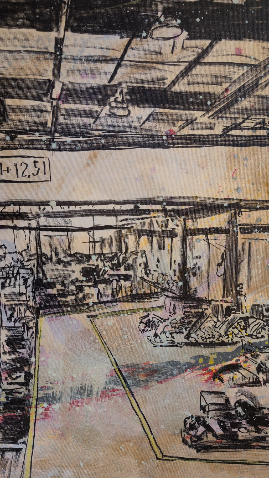 Kunst für Unternehmen - Schwungvoll mit Logo