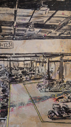 Kunst für Unternehmen - Schwungvoll mit Logo