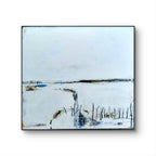 Rehfamilie - weißes Bild