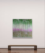 Abstrakte große grüne Bilder
