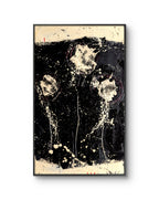 Schwarz Beige - Blütensinfonie