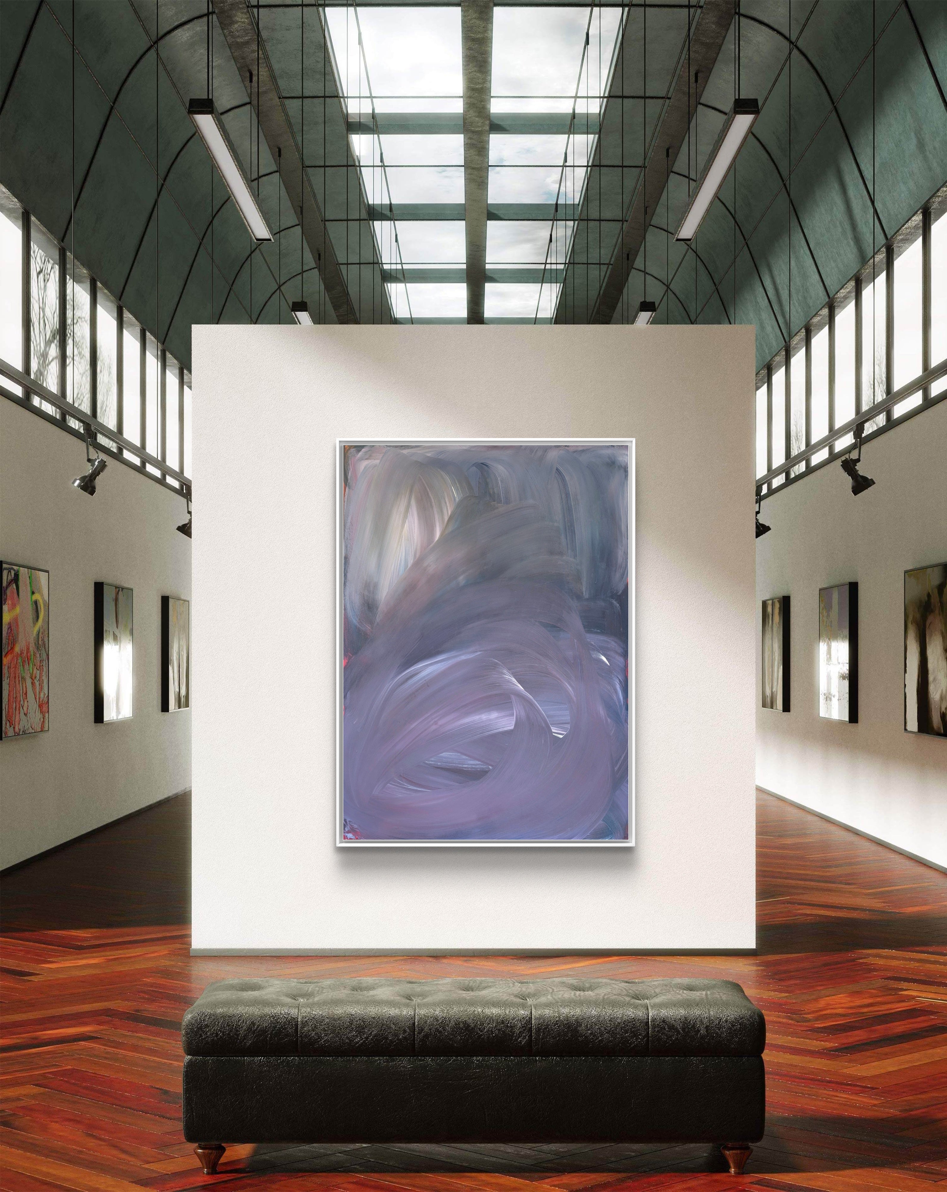 Bild in lila xxl - Seelenschwung