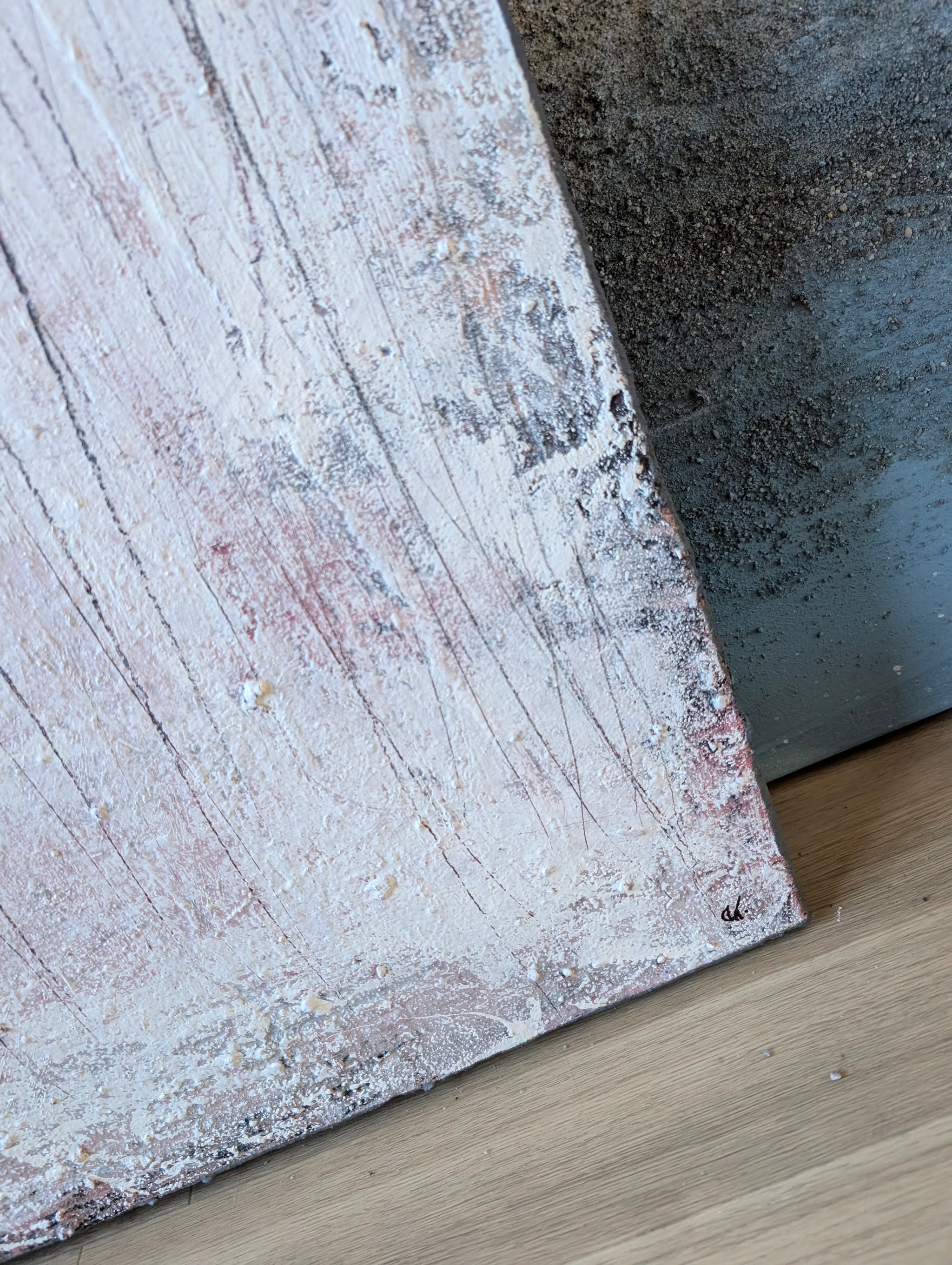 großes weißes Bild Serie Tagesschnuppen I von II