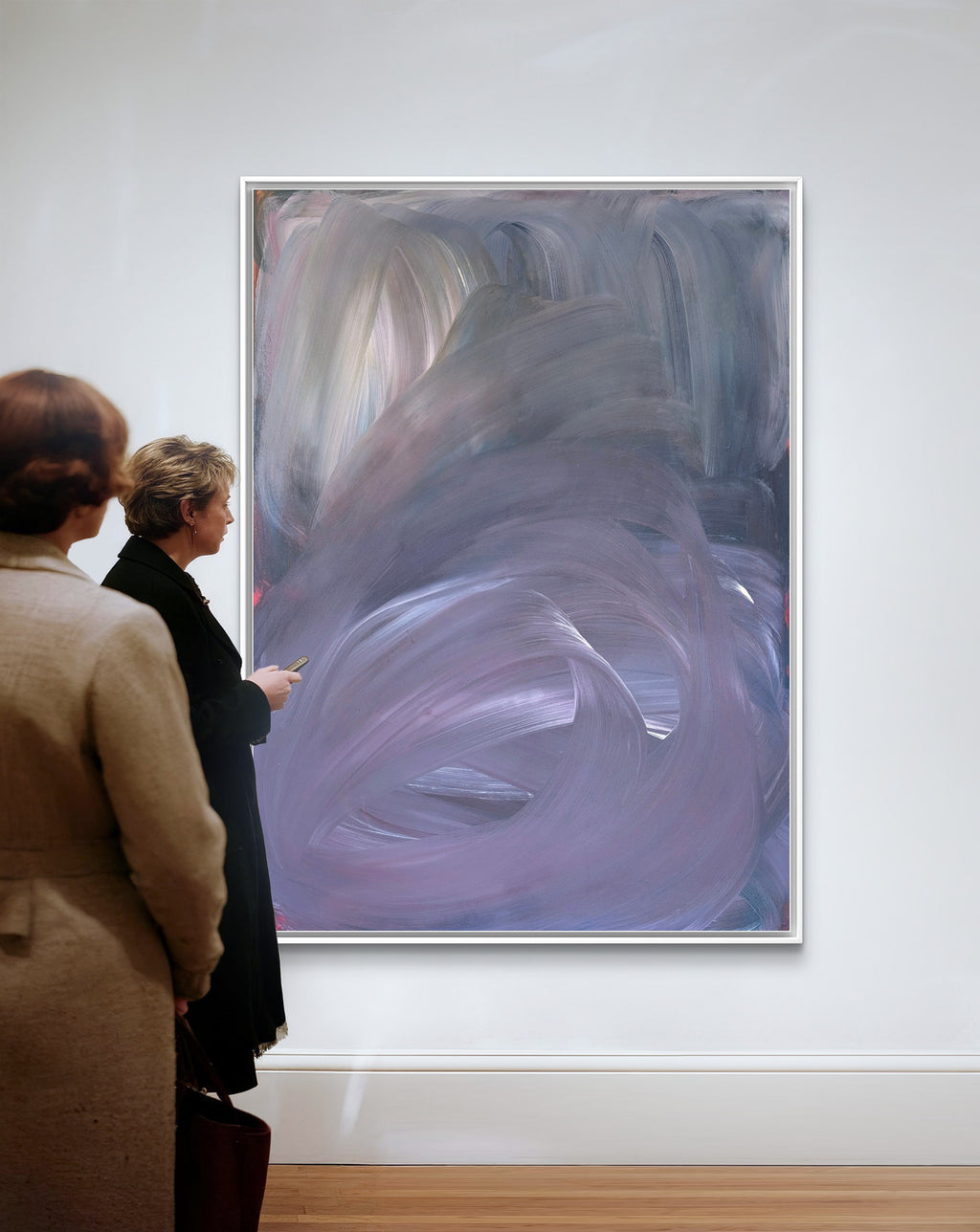 Bild in lila xxl - Seelenschwung