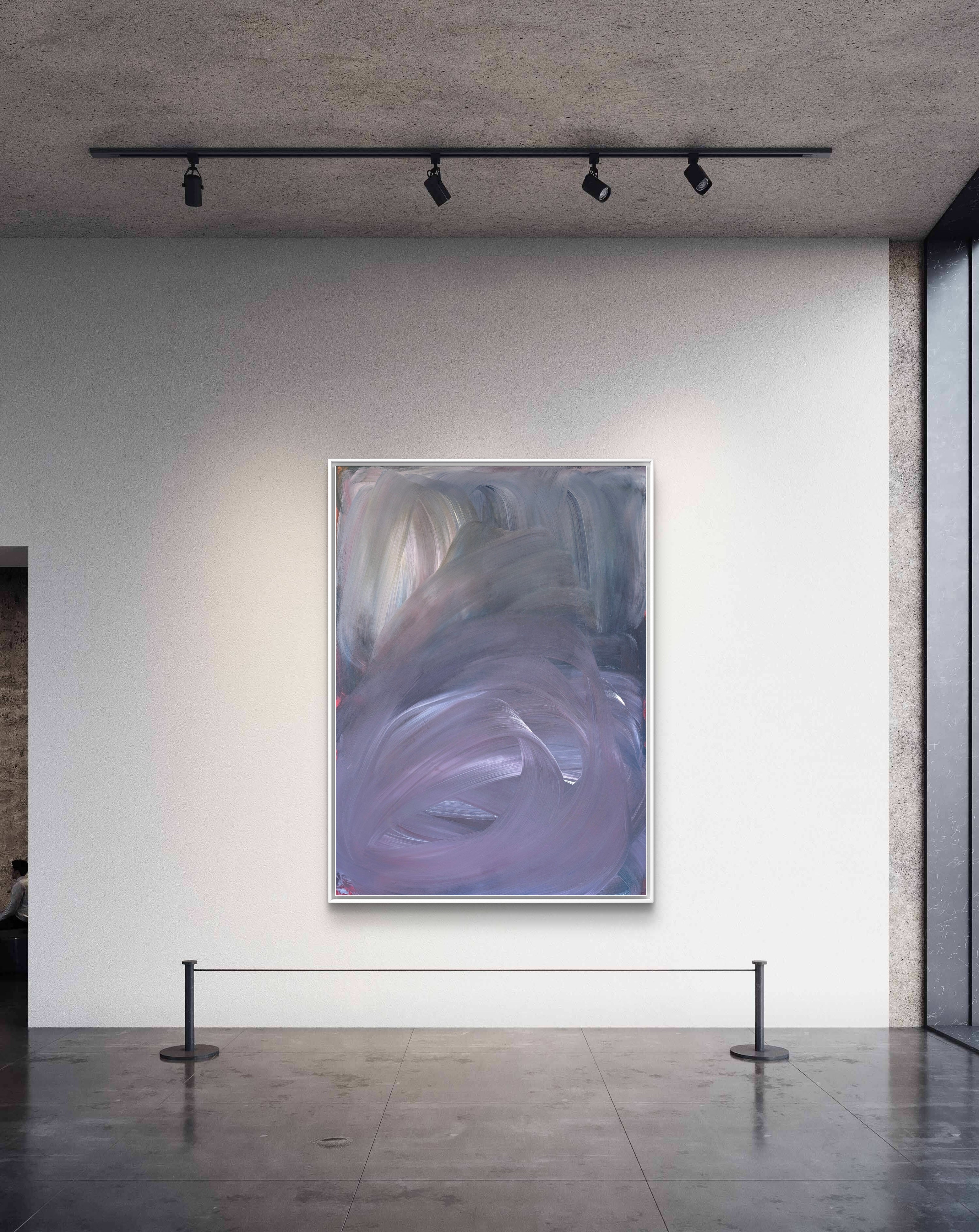 Bild in lila xxl - Seelenschwung