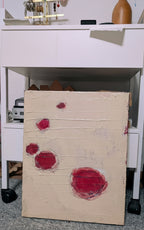 Nachhause kommen - beige rot