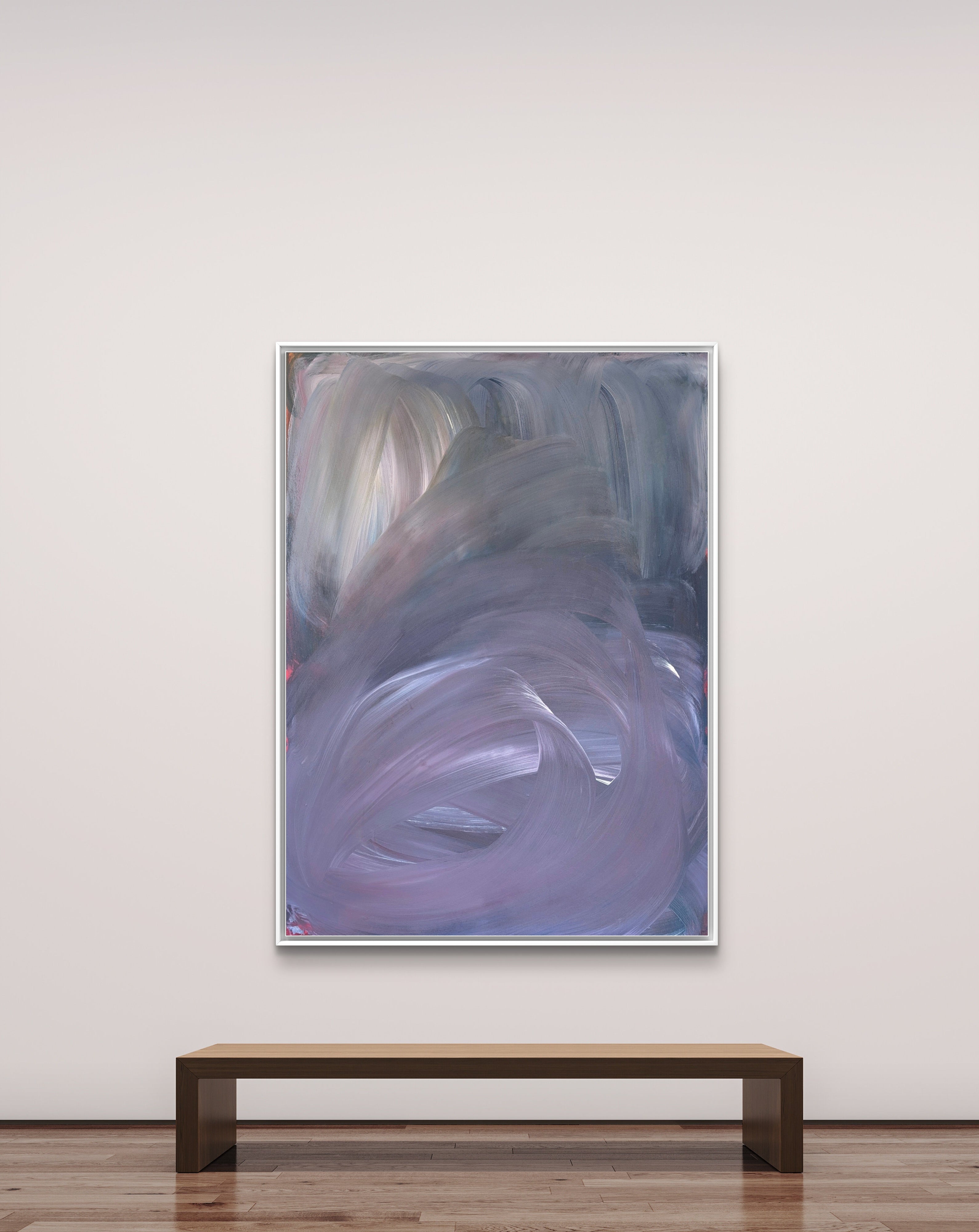 Bild in lila xxl - Seelenschwung