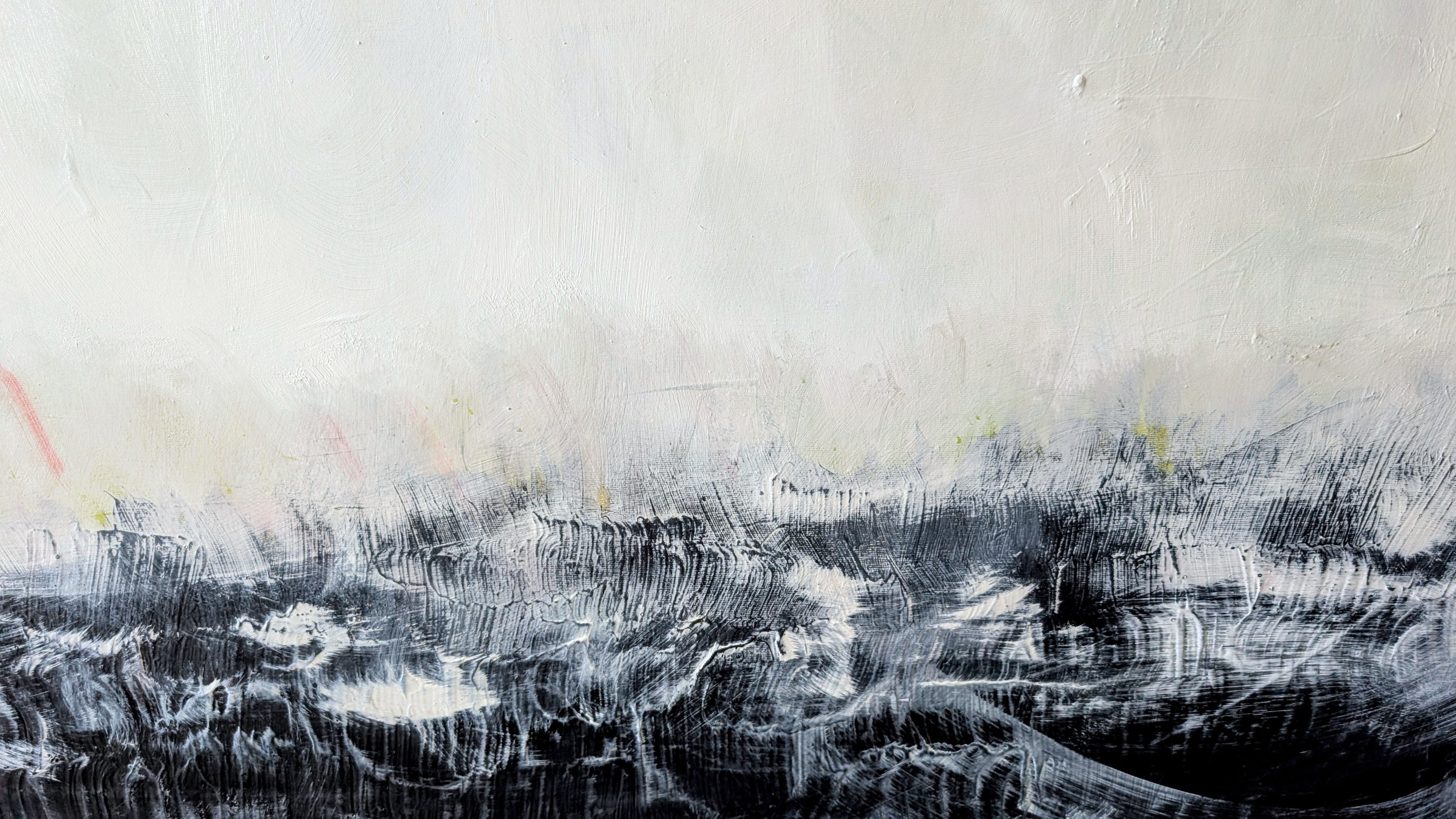 Phasen der Gedanken - schwarz weiß