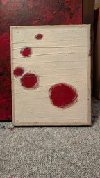 Nachhause kommen - beige rot